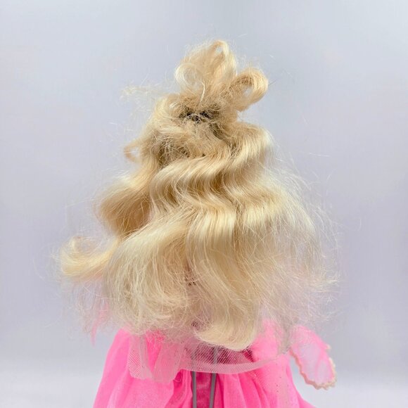 Costume Ball Barbie Blonde 1990 Vintage Mattel 7123 Original Dress Read - Picture 10 of 16